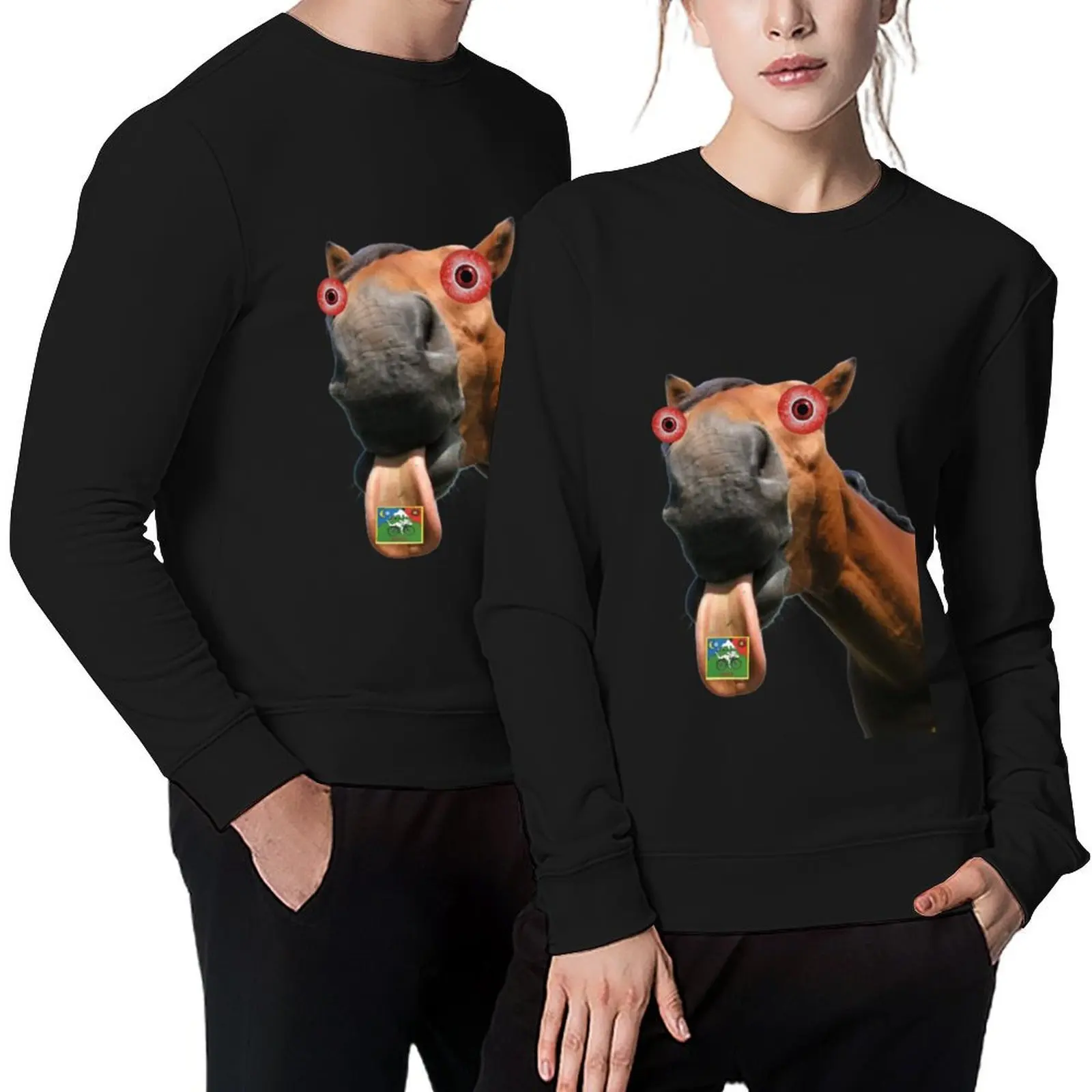 High horse Pullover aesthetic clothing clothes for men men's winter sweater fashion men anime sweatshirt
High horse Pullover aesthetic clothing clothes for men men's winter sweater fashion men anime sweatshirt