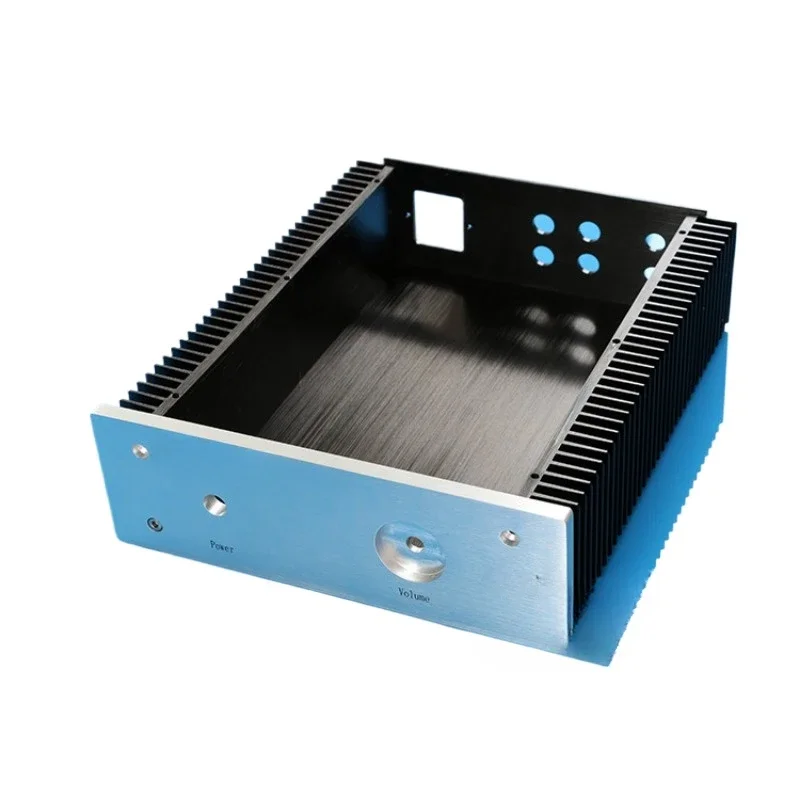 All-aluminum chassis, heat dissipation on both sides, pure power amplifier 1969 Class A power amplifier box shell
All-aluminum chassis, heat dissipation on both sides, pure power amplifier 1969 Class A power amplifier box shell