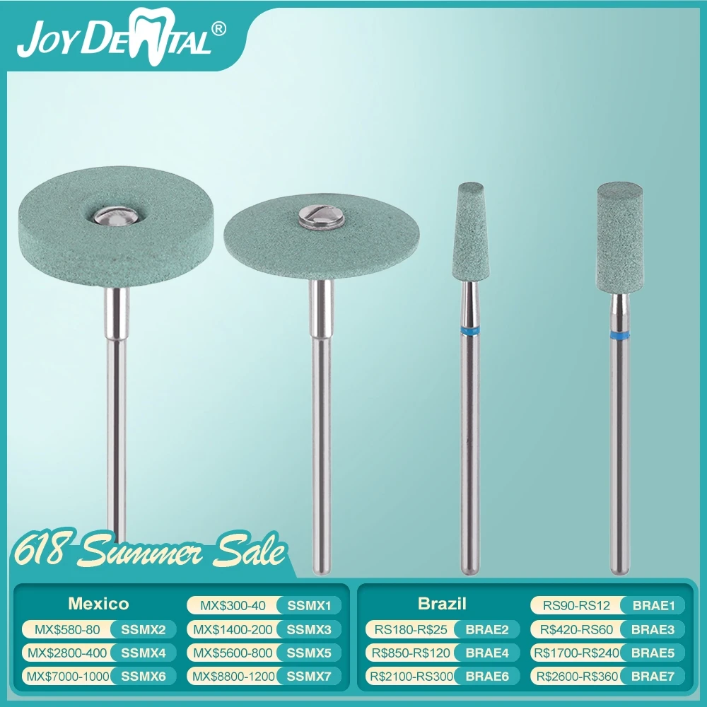 JOY DENTAL Dental Ceramic Diamond Grinder Zirconia Porcelain Polisher Lab Dia.2.35mm HP Medium Grit Polishing Dentistry Tools
JOY DENTAL Dental Ceramic Diamond Grinder Zirconia Porcelain Polisher Lab Dia.2.35mm HP Medium Grit Polishing Dentistry Tools