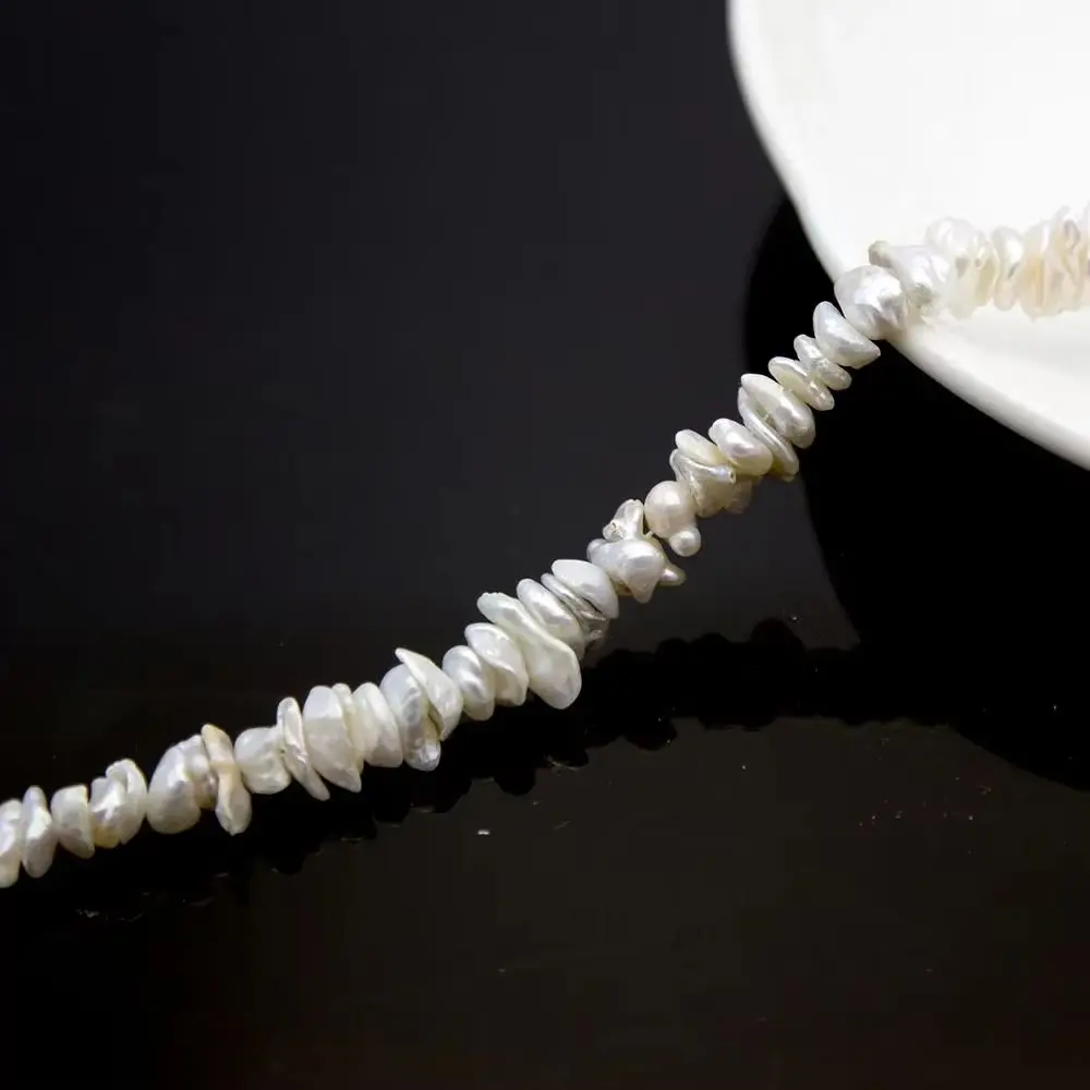1Strand High Quality 7-8mm Natural Freshwater Pearl White Fragment Shape Hole 0.8mm for Jewelry Making DIY Bracelet Accessories
1Strand High Quality 7-8mm Natural Freshwater Pearl White Fragment Shape Hole 0.8mm for Jewelry Making DIY Bracelet Accessories