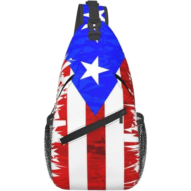Puerto Rican Flag Men'S Sports Chest Bag Crossbody Bag Casual Multifunctional Traditional Elements for Leisure Trips Outdoor
Puerto Rican Flag Men'S Sports Chest Bag Crossbody Bag Casual Multifunctional Traditional Elements for Leisure Trips Outdoor