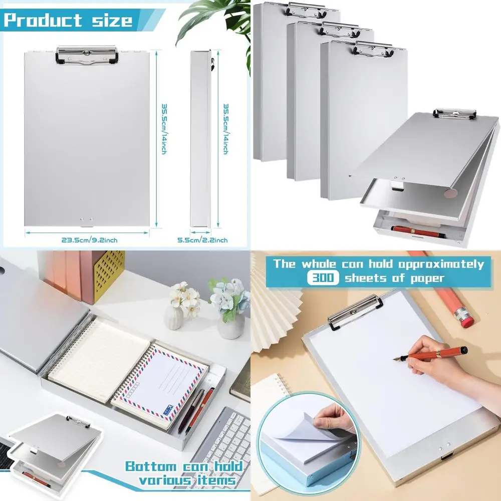 Алюминиевый набор буферов обмена с хранилищем, 4 шт., размер Letter, для офиса, строительства и здравоохранения
Алюминиевый набор буферов обмена с хранилищем, 4 шт., размер Letter, для офиса, строительства и здравоохранения