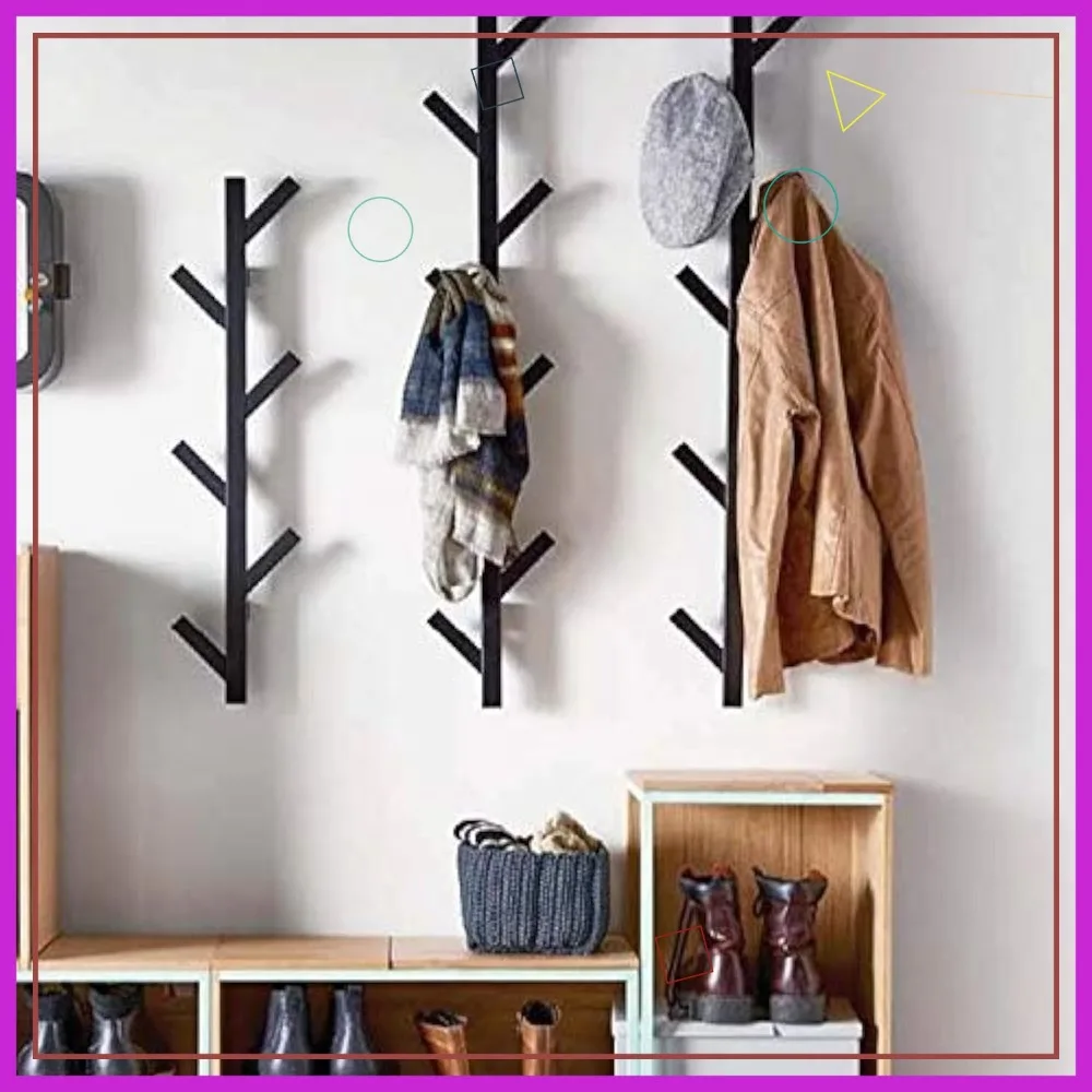 Современная настенная вешалка для пальто и шляп черного цвета - стильный премиальный дизайн для организации пространства в доме
Современная настенная вешалка для пальто и шляп черного цвета - стильный премиальный дизайн для организации пространства в доме