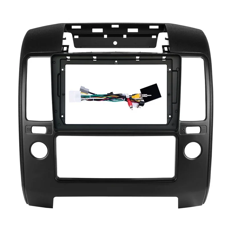 OLAVGDN New-Car DVD Frame Audio Fitting Adaptor Dash Trim Kits Fascia Panel 9 Inch For Nissan Navara D40 05-14 2 Din Radio Playe
OLAVGDN New-Car DVD Frame Audio Fitting Adaptor Dash Trim Kits Fascia Panel 9 Inch For Nissan Navara D40 05-14 2 Din Radio Playe