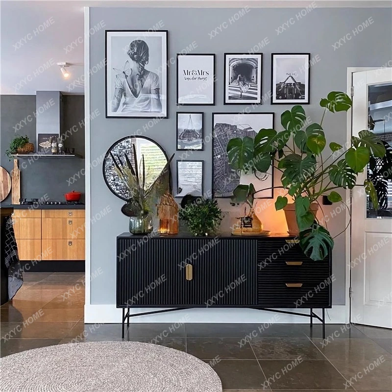 light luxury door cabinet modern simple dining side storage solid wood decorative cabinet
light luxury door cabinet modern simple dining side storage solid wood decorative cabinet