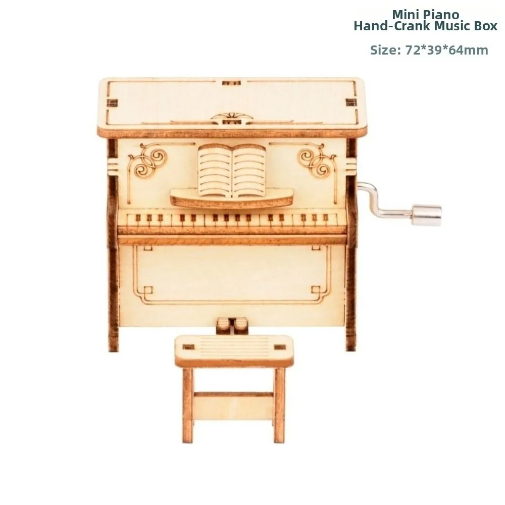 New Music/Voice Creative Gramophone Wood DIY 3D Puzzle Music Box 9 Styles Phonograph Musical Potential Box
New Music/Voice Creative Gramophone Wood DIY 3D Puzzle Music Box 9 Styles Phonograph Musical Potential Box