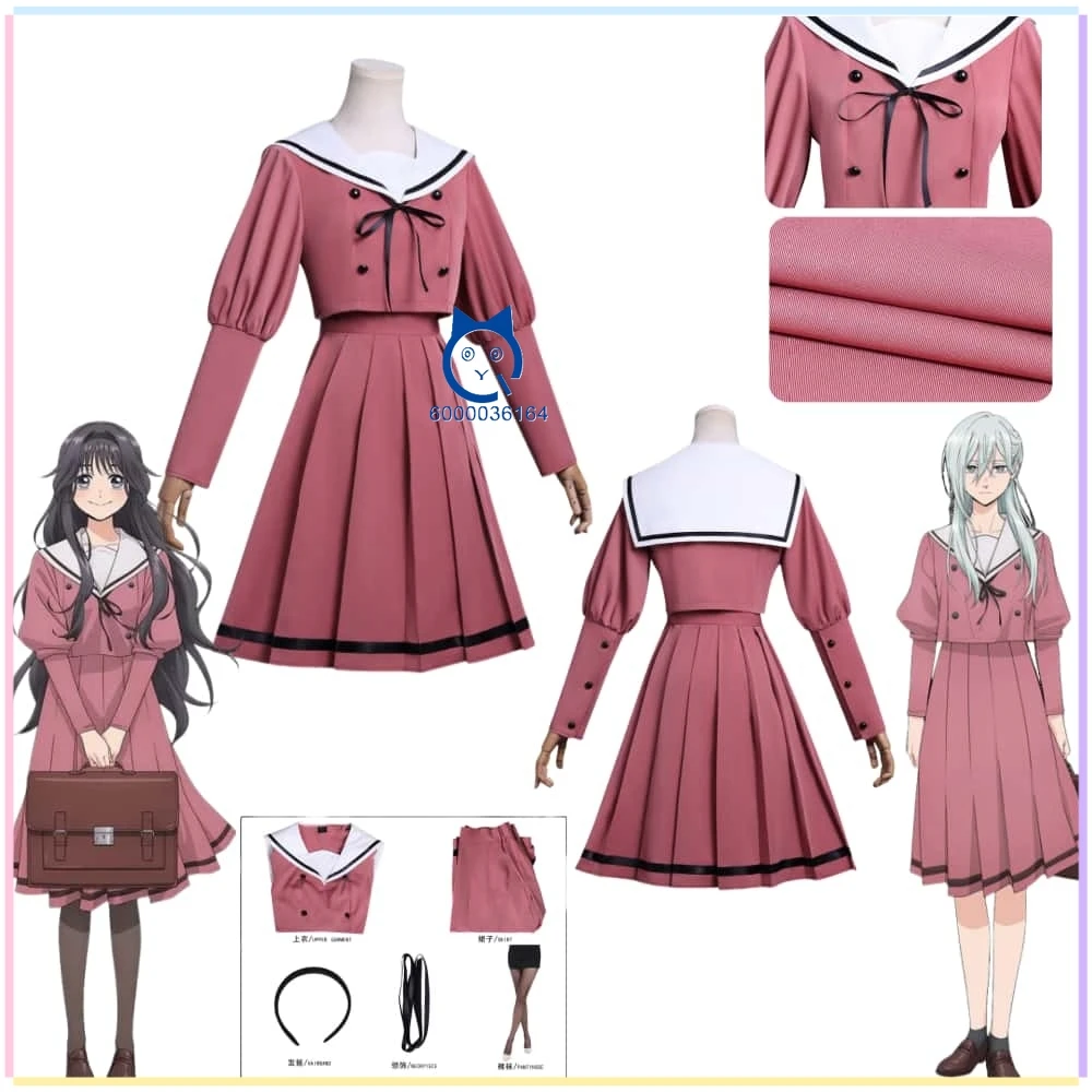 Anime The Fragrant Flower Blooms with Dignity Cosplay Costume Waguri Kaoruko Role Play School Uniform Dress for Women Comic Con
Anime The Fragrant Flower Blooms with Dignity Cosplay Costume Waguri Kaoruko Role Play School Uniform Dress for Women Comic Con