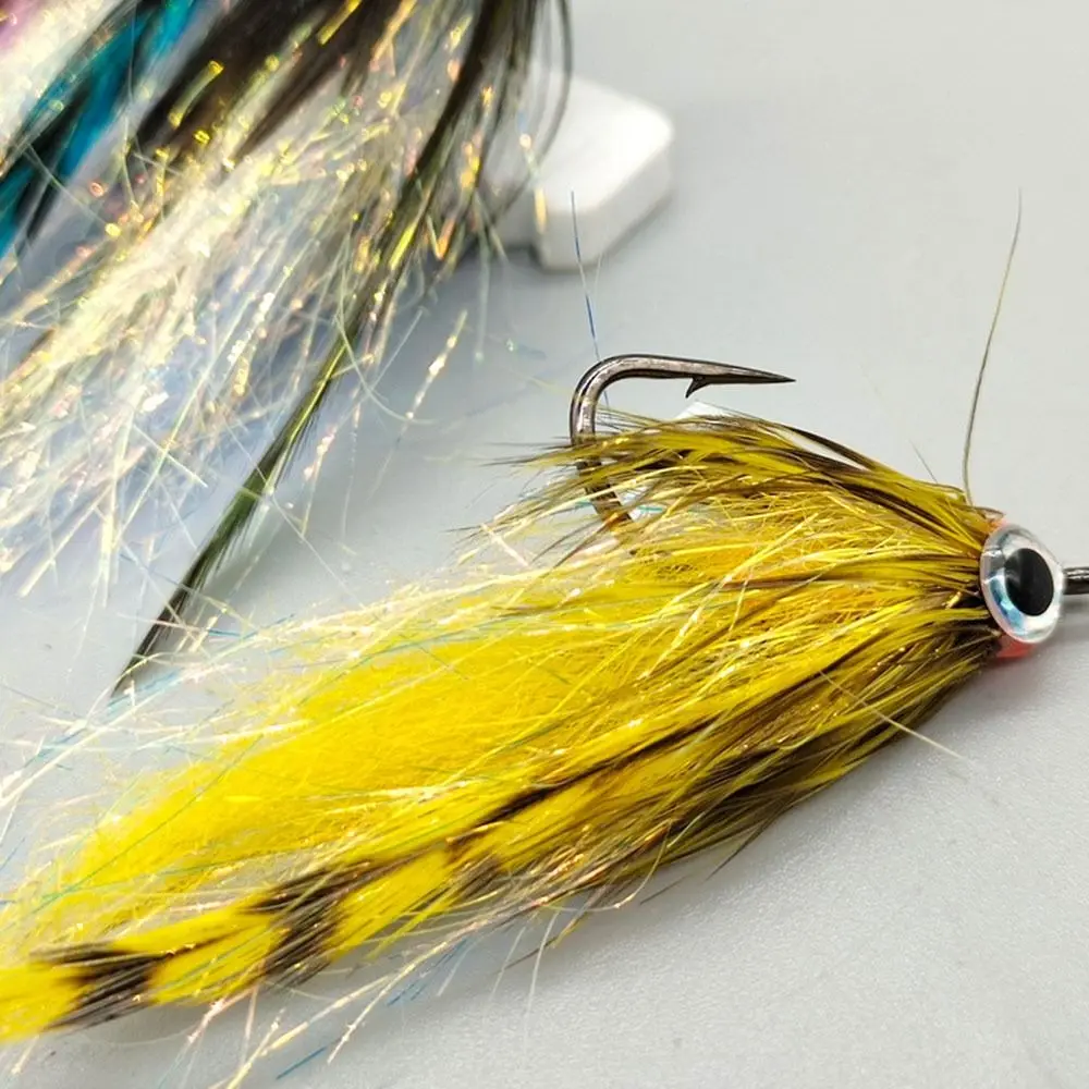 4pcs 3D Fish Eyes Baitfish Streamer Fly Lifelike Creativity Fly Fishing Lures Sea Fishing Lures Pike Trout Bass Steelhead
4pcs 3D Fish Eyes Baitfish Streamer Fly Lifelike Creativity Fly Fishing Lures Sea Fishing Lures Pike Trout Bass Steelhead