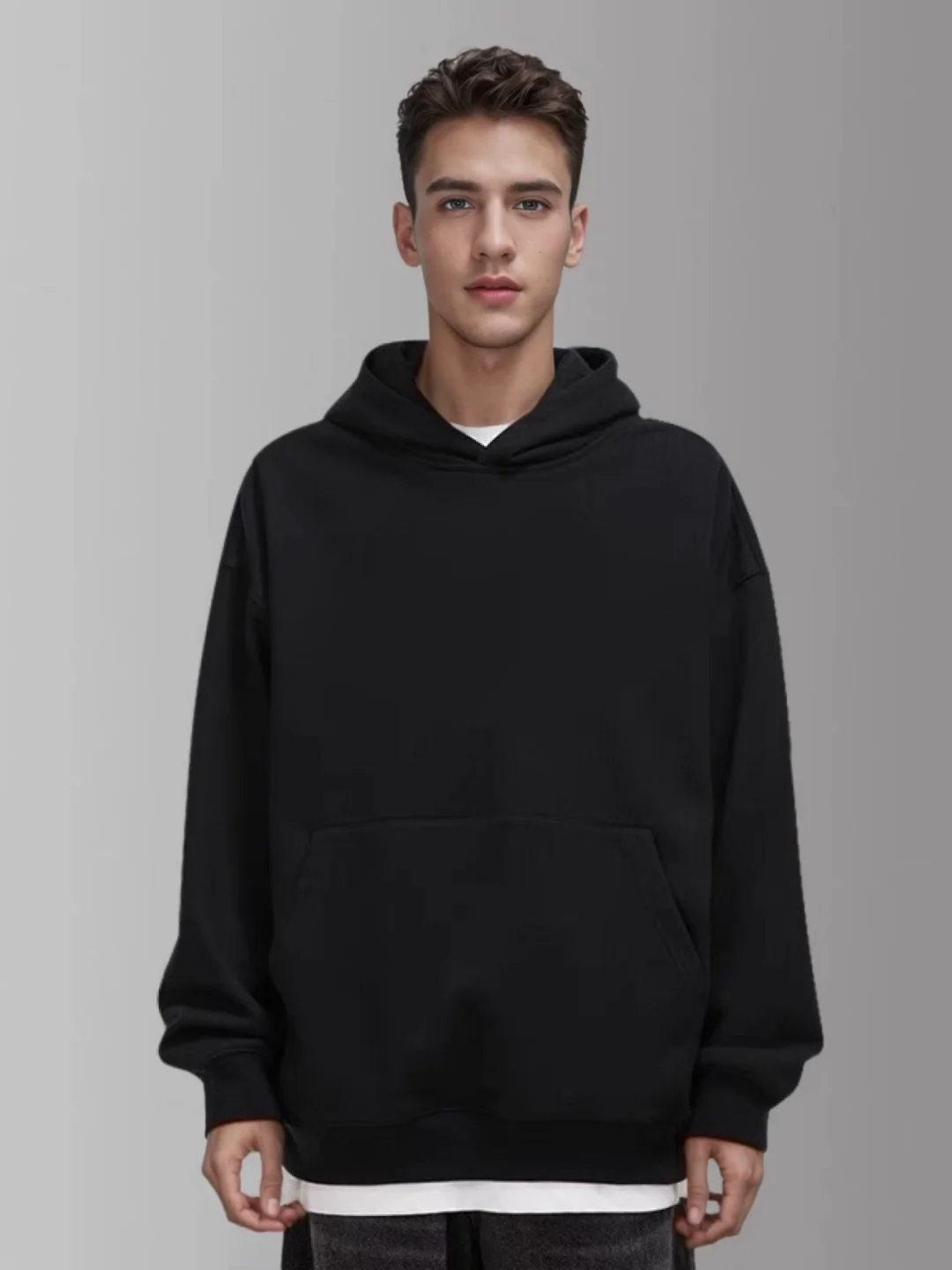 American Sle Heavyweight Pure Cotton Hoodie Men's New 2025 Casual Loose Versatile Overhead Couple Trendy Sweatirt
American Sle Heavyweight Pure Cotton Hoodie Men's New 2025 Casual Loose Versatile Overhead Couple Trendy Sweatirt