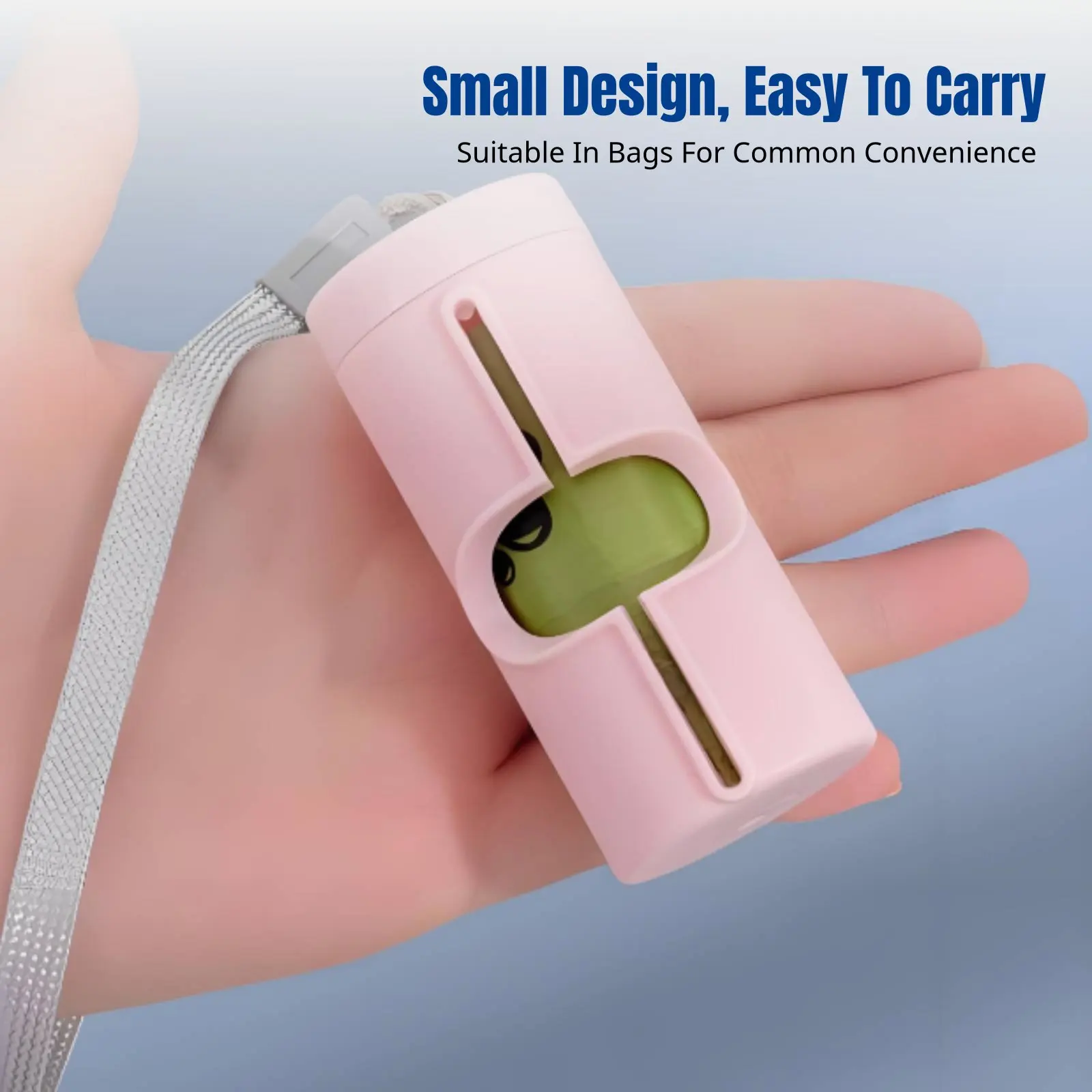 Sturdy ABS Pet Waste Bag Dispenser, Portable Collector, Mini Lightweight, Easy Tear Holder
Sturdy ABS Pet Waste Bag Dispenser, Portable Collector, Mini Lightweight, Easy Tear Holder