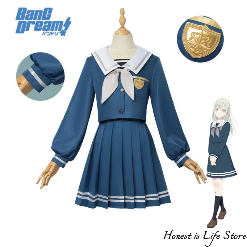Anime BanG Dream Ave Mujica Wakaba Mutsumi Cosplay Costume School Uniform Role Play Outfit Women Halloween anime cosplay girl
Anime BanG Dream Ave Mujica Wakaba Mutsumi Cosplay Costume School Uniform Role Play Outfit Women Halloween anime cosplay girl