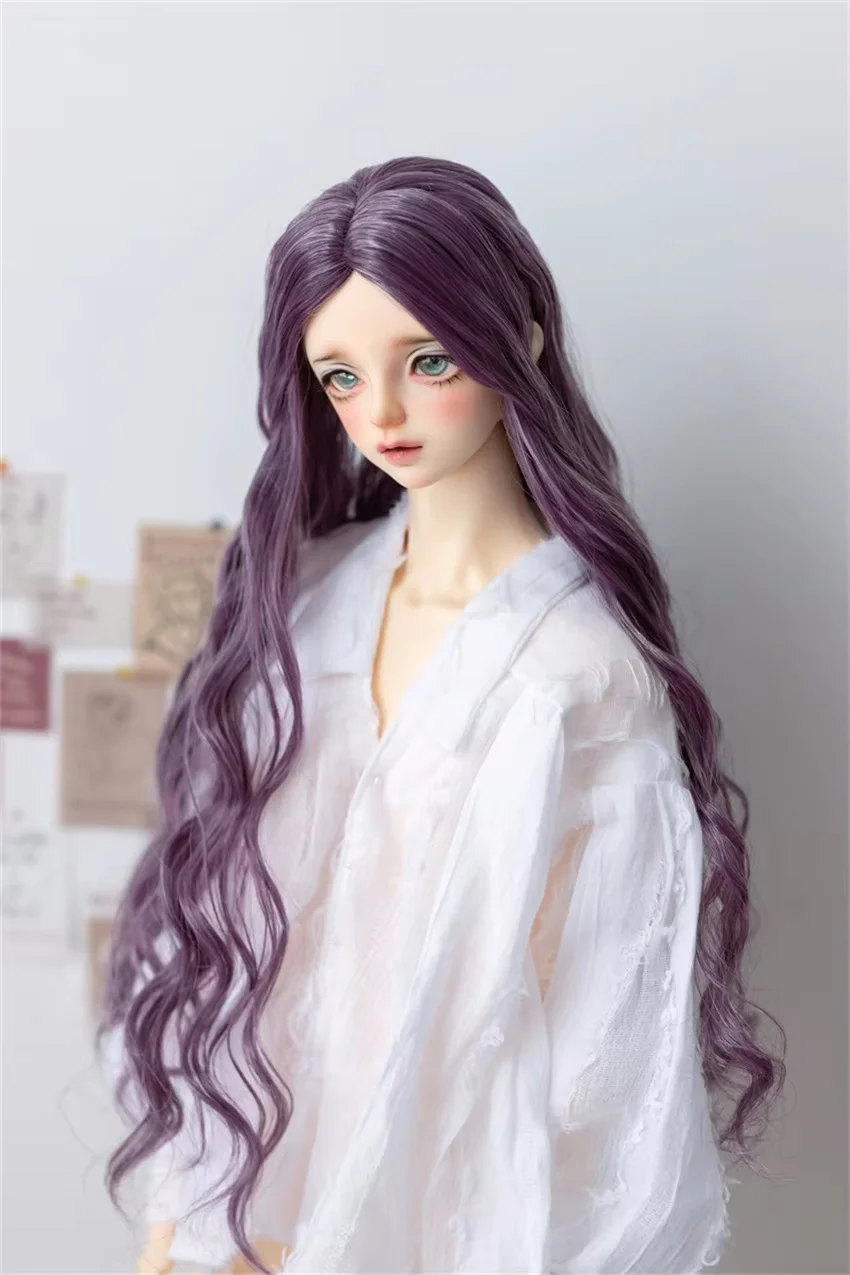 Парик куклы BJD/SD, игрушки для девочек, красивые 1/3 элегантные длинные волны, вьющиеся волосы, мягкие молочные шелковые золотистые, фиолетовые, синие подарки, аксессуары для кукол
Парик куклы BJD/SD, игрушки для девочек, красивые 1/3 элегантные длинные волны, вьющиеся волосы, мягкие молочные шелковые золотистые, фиолетовые, синие подарки, аксессуары для кукол