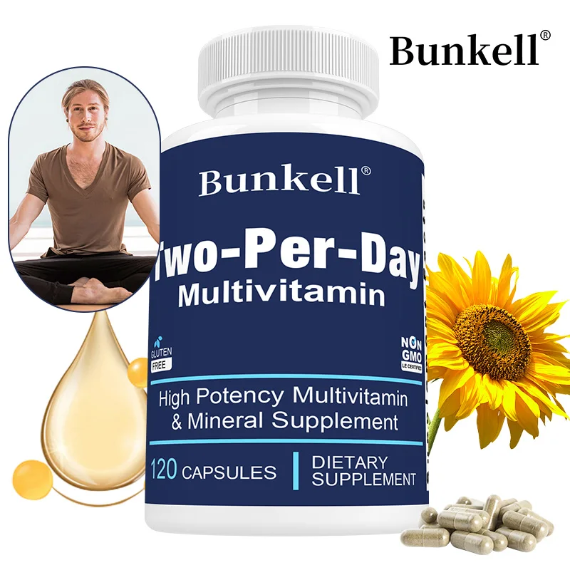 Two-Per-Day (Multivitamin & Minerals),Promote Brain Health,Support Digestion,Skin,Nails,Hair Health,and Maintain Heart Health
Two-Per-Day (Multivitamin & Minerals),Promote Brain Health,Support Digestion,Skin,Nails,Hair Health,and Maintain Heart Health