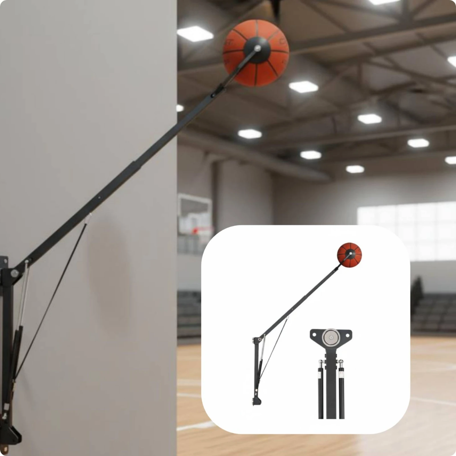 Basketball Form Corrector Posture Correction Scoring Form Coach Basketball Scoring Aid Easy to Use Attempt Return Machine
Basketball Form Corrector Posture Correction Scoring Form Coach Basketball Scoring Aid Easy to Use Attempt Return Machine