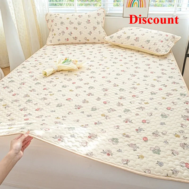 Summer ice silk mat cool mattress protective cover 3-piece set machine washable cool air conditioner seat
Summer ice silk mat cool mattress protective cover 3-piece set machine washable cool air conditioner seat