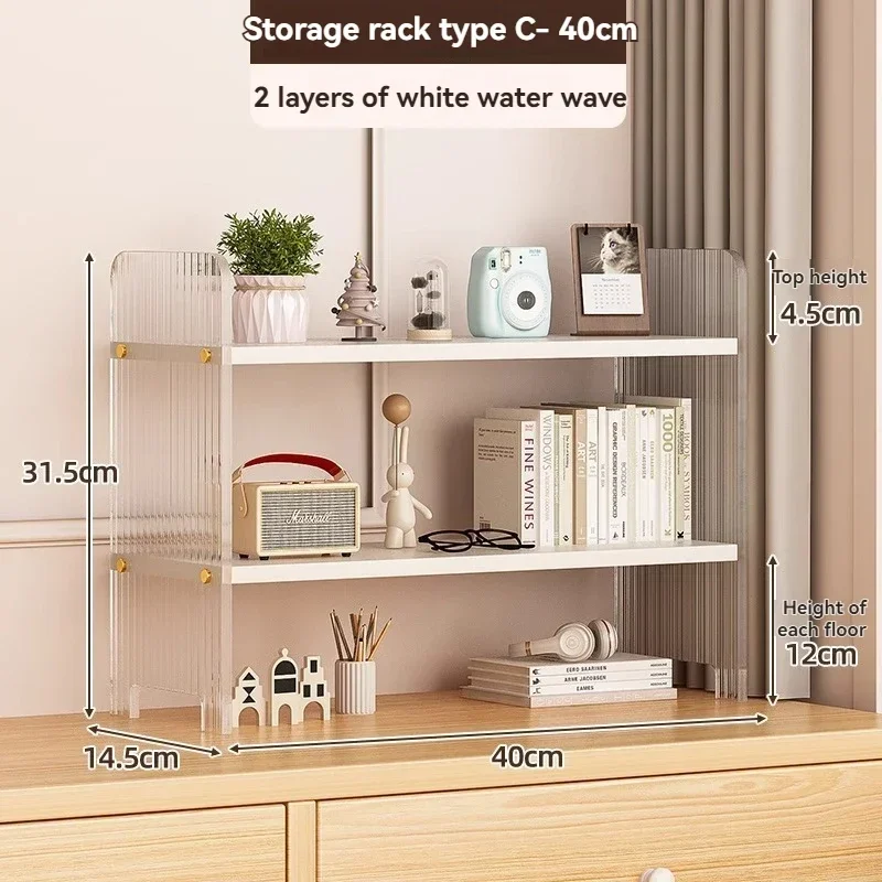Acrylic Desktop Storage Rack, Office Countertop Sorting Rack, Multi-layer Small Bookshelf On The Desk, Dressing Table Storage Ra
Acrylic Desktop Storage Rack, Office Countertop Sorting Rack, Multi-layer Small Bookshelf On The Desk, Dressing Table Storage Ra