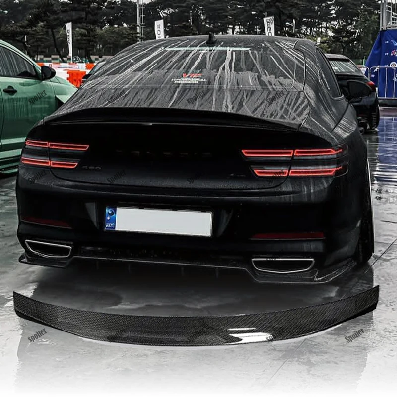For Hyundai Genesis G80 2021-2025 GT Spoiler High Quality Carbon Fiber Rear Wing Sport Spoiler Body Kit Accessories
For Hyundai Genesis G80 2021-2025 GT Spoiler High Quality Carbon Fiber Rear Wing Sport Spoiler Body Kit Accessories