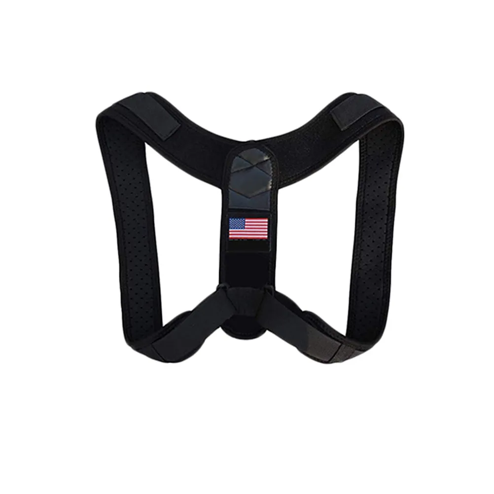Adjustable Black Back Correct Strap Posture Correction Therapy Belt Shoulder Support Humpback Spine Protection Comfortable
Adjustable Black Back Correct Strap Posture Correction Therapy Belt Shoulder Support Humpback Spine Protection Comfortable