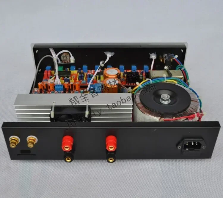 LM4610+65831+C5200 /A1943 HIFI fever amplifier 220V 2*160W 2.0 channel Kara OK reverberation Preamp/stage/integrated amplifier
LM4610+65831+C5200 /A1943 HIFI fever amplifier 220V 2*160W 2.0 channel Kara OK reverberation Preamp/stage/integrated amplifier