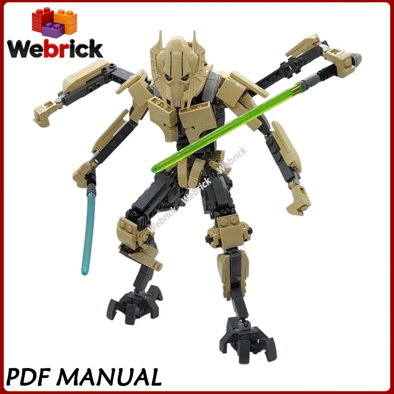 Robotic Battle Mecha Building Blocks, Sci-fi Armored Fighting Machine MOC, DIY Assembly Bricks Set for Fans
Robotic Battle Mecha Building Blocks, Sci-fi Armored Fighting Machine MOC, DIY Assembly Bricks Set for Fans