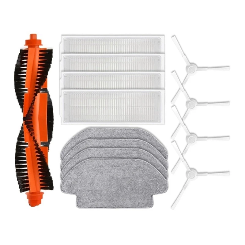 Main Side Brush Hepa Filter Mop Cloth Rag Parts Accessories Fit For Xiaomi Robot Vacuum S10
Main Side Brush Hepa Filter Mop Cloth Rag Parts Accessories Fit For Xiaomi Robot Vacuum S10