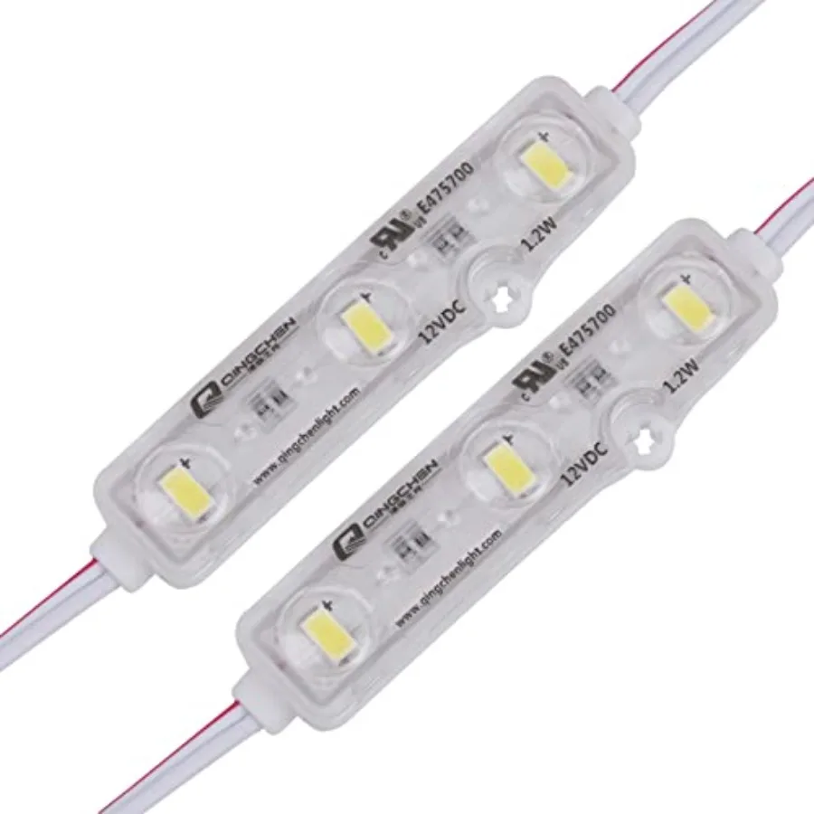 LED Module 12V DC 1.2W 25Feet 50pcs/Chain 5630smd Module Strip Light for Lightbox Letter Advertising Signs with Tape Adhesive B
LED Module 12V DC 1.2W 25Feet 50pcs/Chain 5630smd Module Strip Light for Lightbox Letter Advertising Signs with Tape Adhesive B