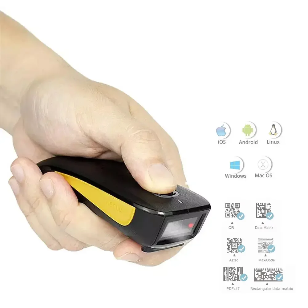 Карманный Bluetooth считыватель штрих-кодов QR 1D 2D Портативный беспроводной сканер штрих-кодов для склада C750
Карманный Bluetooth считыватель штрих-кодов QR 1D 2D Портативный беспроводной сканер штрих-кодов для склада C750