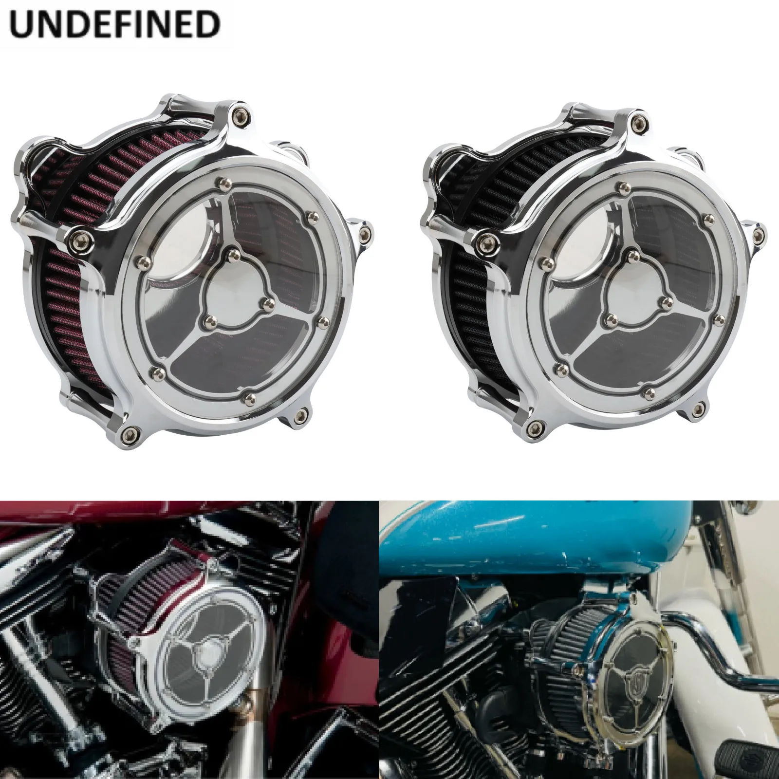 Air Filters Chrome CNC Turbine Motorcycle Air Cleaner Intake Filter For Harley EVO Twin Cam Dyna FXR Touring Road King Softail
Air Filters Chrome CNC Turbine Motorcycle Air Cleaner Intake Filter For Harley EVO Twin Cam Dyna FXR Touring Road King Softail
