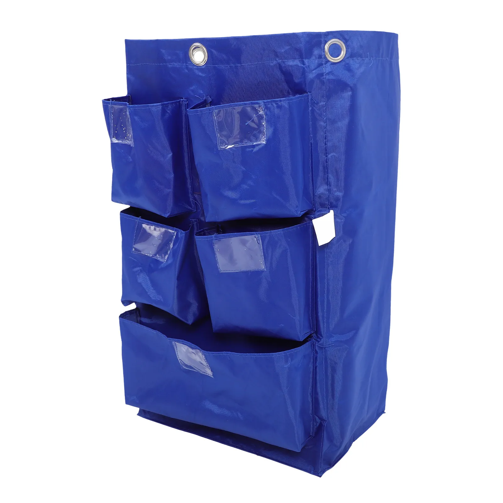 Janitorial Cleaning Cart Bag Thick Oxford Fabric Multi-Functional Storage Pouch Compatible with Cleaning Trolleys and Room
Janitorial Cleaning Cart Bag Thick Oxford Fabric Multi-Functional Storage Pouch Compatible with Cleaning Trolleys and Room