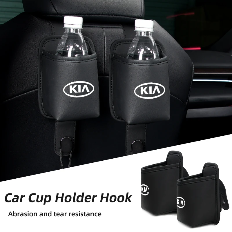Car Seatback Water Cup Holder Leather Storage Box Drink Rack Interior For KIA Rio K5 Sportage Ceed Sorento Picanto Stinger Op
Car Seatback Water Cup Holder Leather Storage Box Drink Rack Interior For KIA Rio K5 Sportage Ceed Sorento Picanto Stinger Op