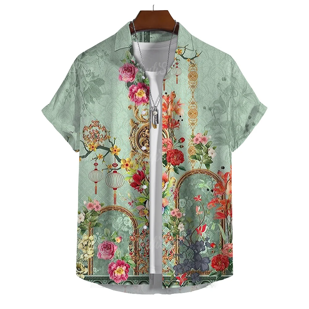 Luxury Men's Shirts Summer Fashion Blouse Casual Men's Clothing Hawaiian Shirts Oversized T-Shirt For Male Outdoor Streetwear XL
Luxury Men's Shirts Summer Fashion Blouse Casual Men's Clothing Hawaiian Shirts Oversized T-Shirt For Male Outdoor Streetwear XL