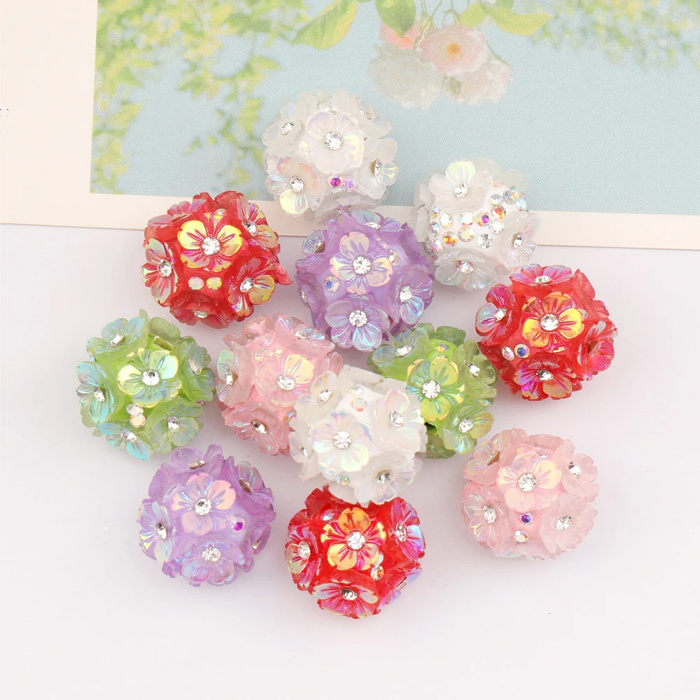Cordial Design 50Pcs 20*20MM Polymer Clay Bead/Hand Made/Flower Bead/Jewelry Findings & Components/Rhinestone Effect/DIY Beads
Cordial Design 50Pcs 20*20MM Polymer Clay Bead/Hand Made/Flower Bead/Jewelry Findings & Components/Rhinestone Effect/DIY Beads