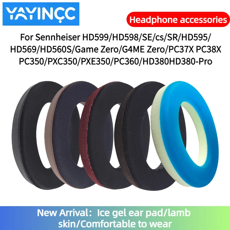 Replacement Ice gel ear pad For Sennheiser HD599/HD598/Game Zero/G4ME Zero/PC37X PC38X Headset repair parts With plastic
Replacement Ice gel ear pad For Sennheiser HD599/HD598/Game Zero/G4ME Zero/PC37X PC38X Headset repair parts With plastic