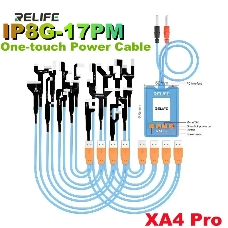 Кабельный набор RELIFE XA4 Pro One-Click Boot для IP8G-17PM: решение проблем с автоматическим перезагрузкой, мерцанием экрана и невозможностью запуска.
Кабельный набор RELIFE XA4 Pro One-Click Boot для IP8G-17PM: решение проблем с автоматическим перезагрузкой, мерцанием экрана и невозможностью запуска.