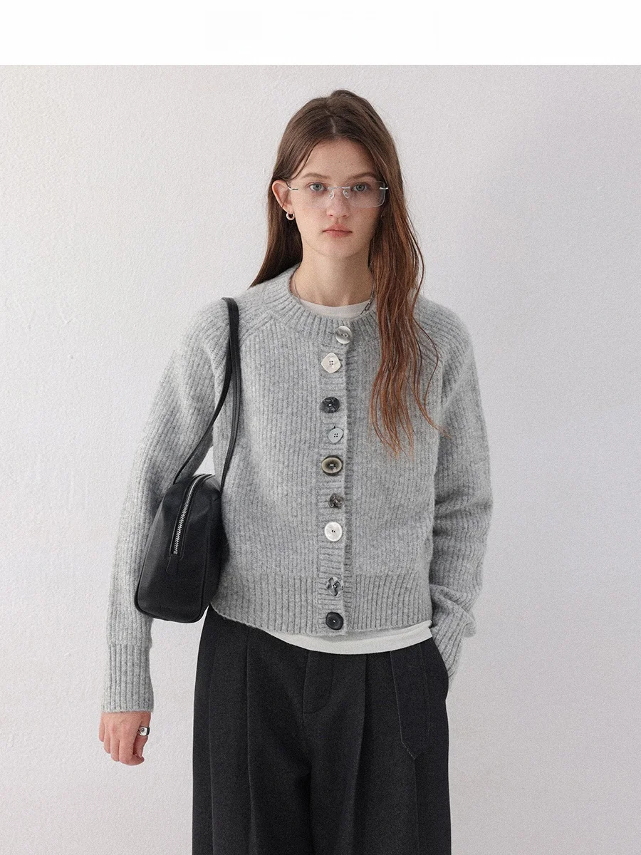 CHACHASTU Women's Thiened round Ne Open Cardigan Sweater Autumn Winter Slimming Warm Top Coat Regular Sve Long
CHACHASTU Women's Thiened round Ne Open Cardigan Sweater Autumn Winter Slimming Warm Top Coat Regular Sve Long