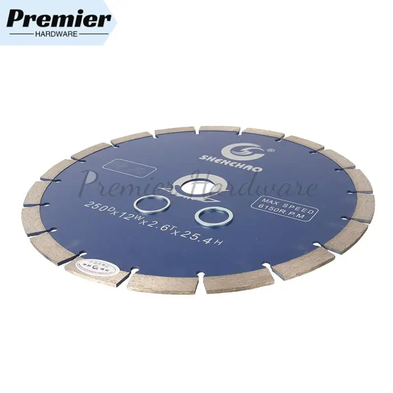 250mm Diamond Saw Blade: Dry Cutting Multi Cutter for Angle Grinder, Suitable for Stone & Concrete, Includes Tooth Guard
250mm Diamond Saw Blade: Dry Cutting Multi Cutter for Angle Grinder, Suitable for Stone & Concrete, Includes Tooth Guard