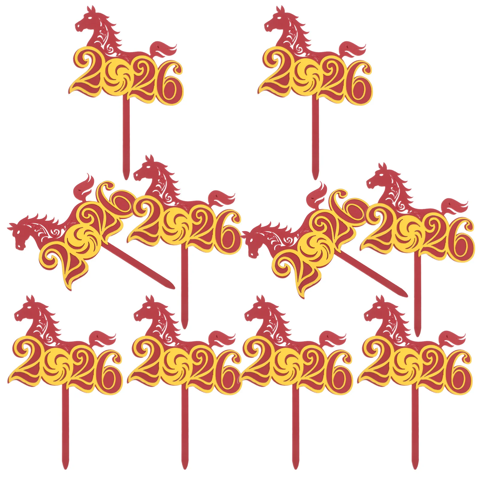 10Pcs Horse Cake Toppers Acrylic Birthday Decorations for Horse Theme Party New Year Cake Decor Picks Cupcake Decoration
10Pcs Horse Cake Toppers Acrylic Birthday Decorations for Horse Theme Party New Year Cake Decor Picks Cupcake Decoration