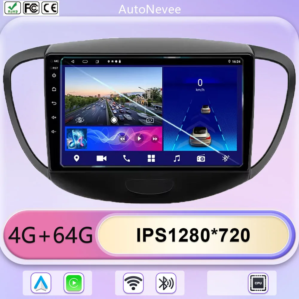 Android Head Unit For Hyundai i10 2007 - 2013 Car Radio Stereo Multimedia Player GPS Navigation Carplay Android Auto No 2din
Android Head Unit For Hyundai i10 2007 - 2013 Car Radio Stereo Multimedia Player GPS Navigation Carplay Android Auto No 2din