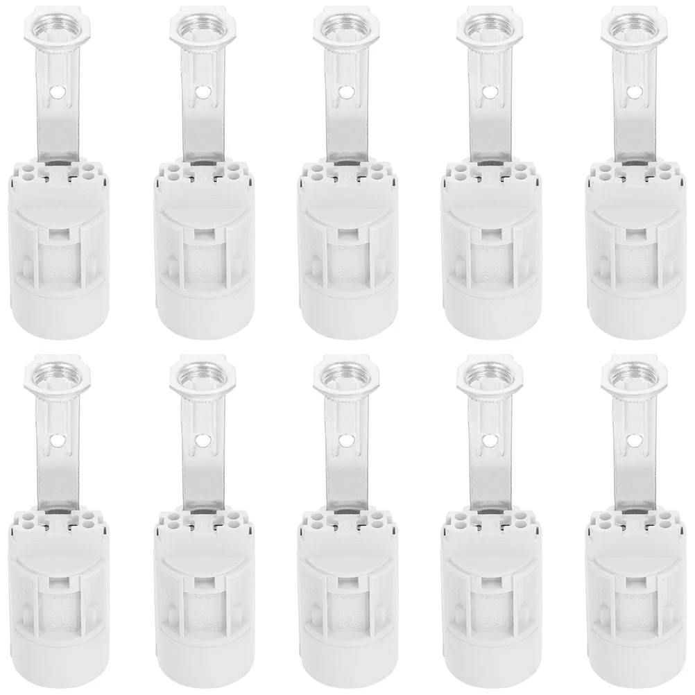 10 Pcs Candelabra Socket E14 Screw Light Bulb Holder Heat Resistant Copper Base Variety Bulbs Lamp Parts Fixtures Wall Light
10 Pcs Candelabra Socket E14 Screw Light Bulb Holder Heat Resistant Copper Base Variety Bulbs Lamp Parts Fixtures Wall Light
