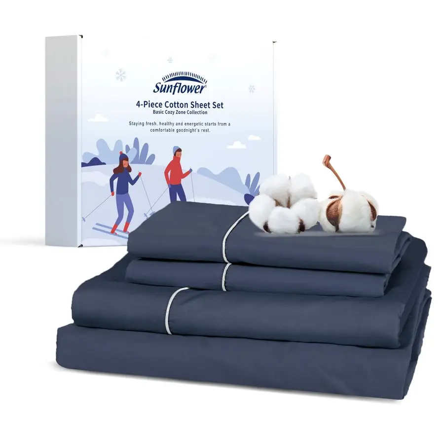 Size Sheet Set Deep Pocket Fits up to 16 inches, 4Piece King Cotton Sheet Set, Silver Trimmed Design, Luxury Hotel Quality Bed S
Size Sheet Set Deep Pocket Fits up to 16 inches, 4Piece King Cotton Sheet Set, Silver Trimmed Design, Luxury Hotel Quality Bed S