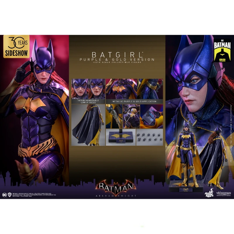 In Stock HotToys VGM65 Batgirl Purple&Gold Version 1/6 Anime Action Figure Toy Gift Model Collection Hobbies
In Stock HotToys VGM65 Batgirl Purple&Gold Version 1/6 Anime Action Figure Toy Gift Model Collection Hobbies