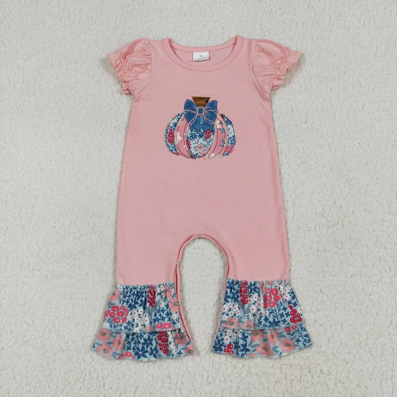 Wholesale Toddler Thanksgiving Baby Girl Children Embroidery Pumpkin Bow Floral Romper Newborn Ruffle Flower Coverall Bodysuit
Wholesale Toddler Thanksgiving Baby Girl Children Embroidery Pumpkin Bow Floral Romper Newborn Ruffle Flower Coverall Bodysuit