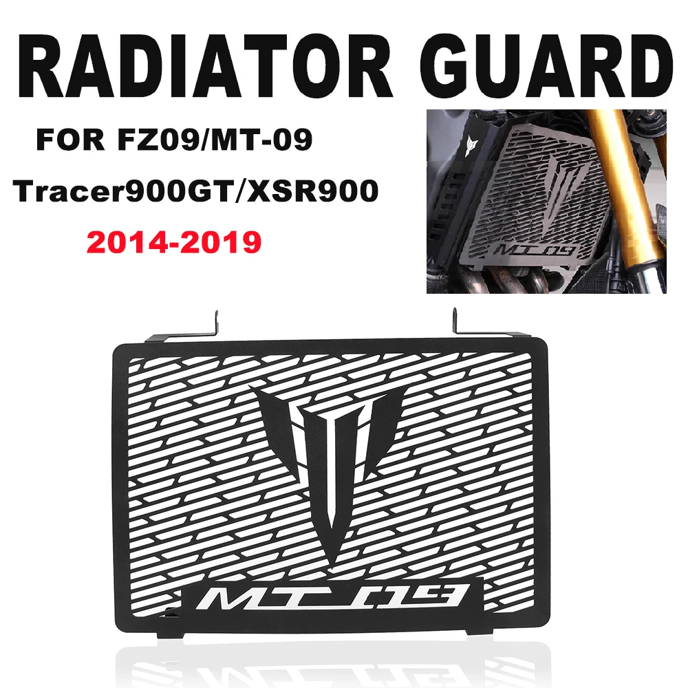 For YAMAHA MT-09 MT09 MT FZ 09 FZ-09 XSR900 Tracer 900 GT 2014-2019 Motorcycle Radiator Guard Protection Grille Cover Accessory
For YAMAHA MT-09 MT09 MT FZ 09 FZ-09 XSR900 Tracer 900 GT 2014-2019 Motorcycle Radiator Guard Protection Grille Cover Accessory