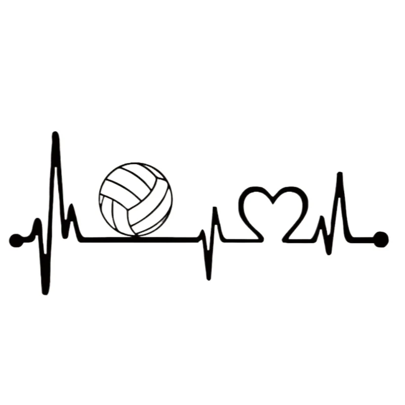 Car decoration stickers Volleyball Heartbeat Lifeline Decal Sticker car 20CM PVCKK
Car decoration stickers Volleyball Heartbeat Lifeline Decal Sticker car 20CM PVCKK