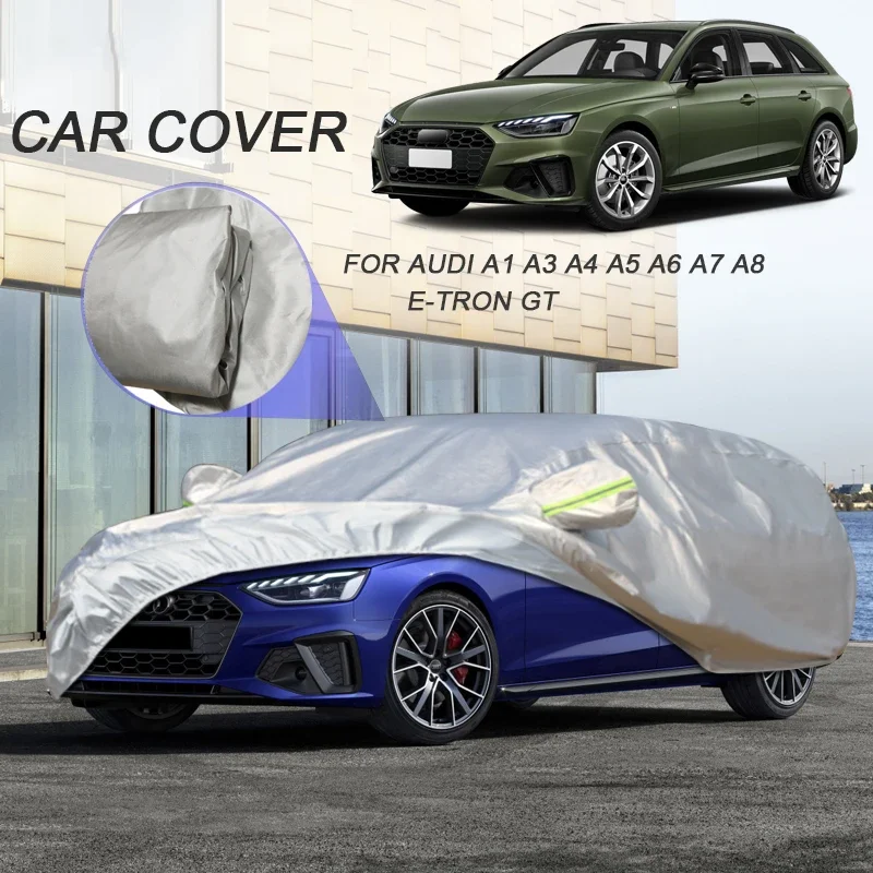 Для Audi A1 A3 A4 A5 A6 A7 A8 E-TRON GT SPORTBACK HATCHBACK SEDAN AVANT 210T: Полиэстеровый чехол-тент для автомобиля, защита от солнца, УФ-излучения и пыли, аксессуар
Для Audi A1 A3 A4 A5 A6 A7 A8 E-TRON GT SPORTBACK HATCHBACK SEDAN AVANT 210T: Полиэстеровый чехол-тент для автомобиля, защита от солнца, УФ-излучения и пыли, аксессуар