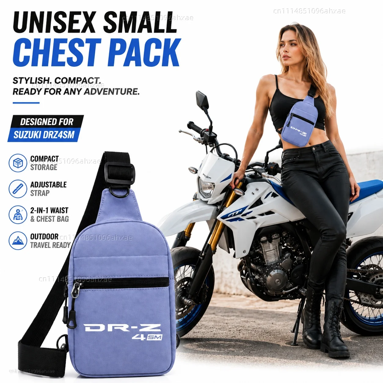 Motorcycle 2In1 Multi-functional Waist Bag Chest Bag Outdoor Travel Bag For Suzuki DRZ400 DRZ400E DRZ400S DRZ400SM DR-Z400 E S
Motorcycle 2In1 Multi-functional Waist Bag Chest Bag Outdoor Travel Bag For Suzuki DRZ400 DRZ400E DRZ400S DRZ400SM DR-Z400 E S