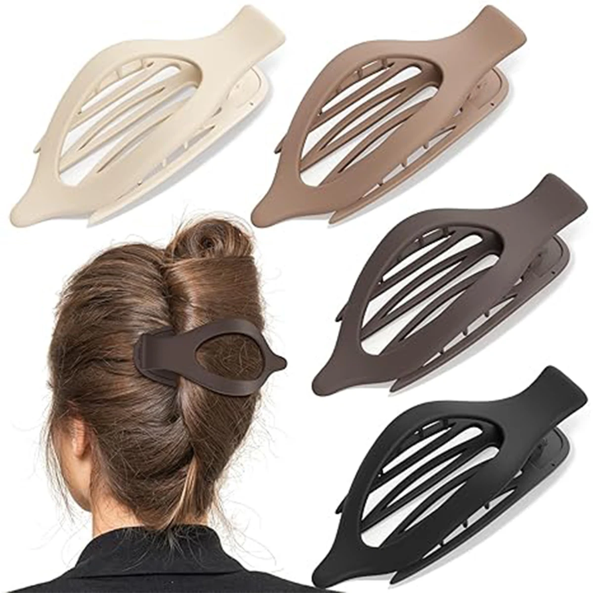 4 шт., большая плоская заколка для волос для женщин и девочек, удобный изогнутый дизайн, большая матовая нескользящая заколка для толстых тонких кудрей
4 шт., большая плоская заколка для волос для женщин и девочек, удобный изогнутый дизайн, большая матовая нескользящая заколка для толстых тонких кудрей