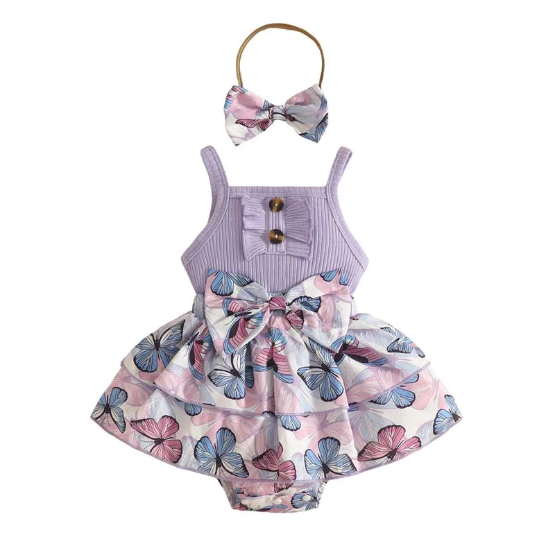 2Pcs Baby Girl Butterfly Outfit Suspender Skirt Bodysuit with Headband Summer Infant Clothes Set 0-18 Months
2Pcs Baby Girl Butterfly Outfit Suspender Skirt Bodysuit with Headband Summer Infant Clothes Set 0-18 Months