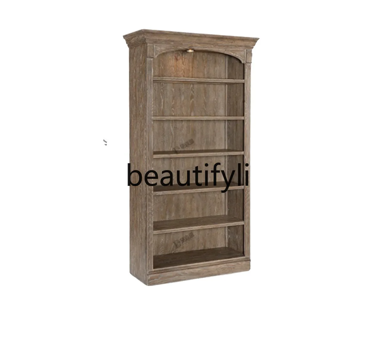 French Country Retro Solid Wood Bookcase Arch Bookcase Sideboard Entryway Cabinet European American Style Storage Cabinet Custom 
French Country Retro Solid Wood Bookcase Arch Bookcase Sideboard Entryway Cabinet European American Style Storage Cabinet Custom