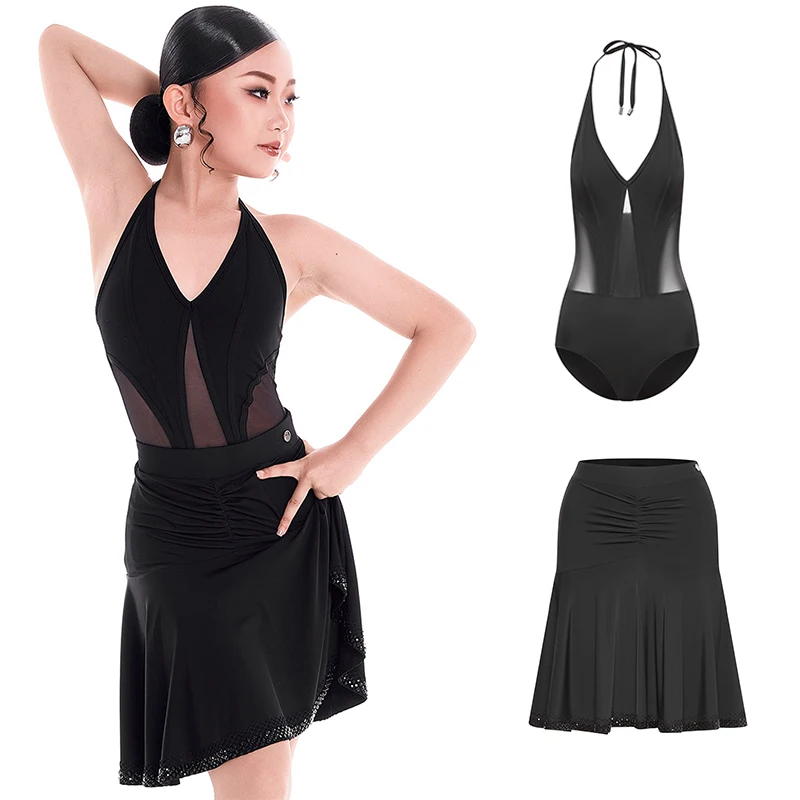 2026 New DUYQ Latin Dance Costumes Girls Hanging Neck Top Skirt Chacha Rumba Samba Dance Clothes Kids Performance Wear DN23509
2026 New DUYQ Latin Dance Costumes Girls Hanging Neck Top Skirt Chacha Rumba Samba Dance Clothes Kids Performance Wear DN23509